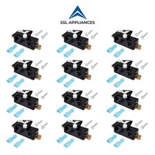 279347 New Washer Lid Switch fits Whirlpool W10820036 PS11723153, 233480 12-Pack