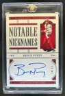 2024 National Treasures Collegiate Brock Purdy Notable Nicknames Auto #14/49