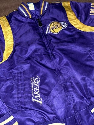 NBA ULTRA GAME YOUTH LOS ANGELES LAKERS FULL ZIP JACKET SIZE (8