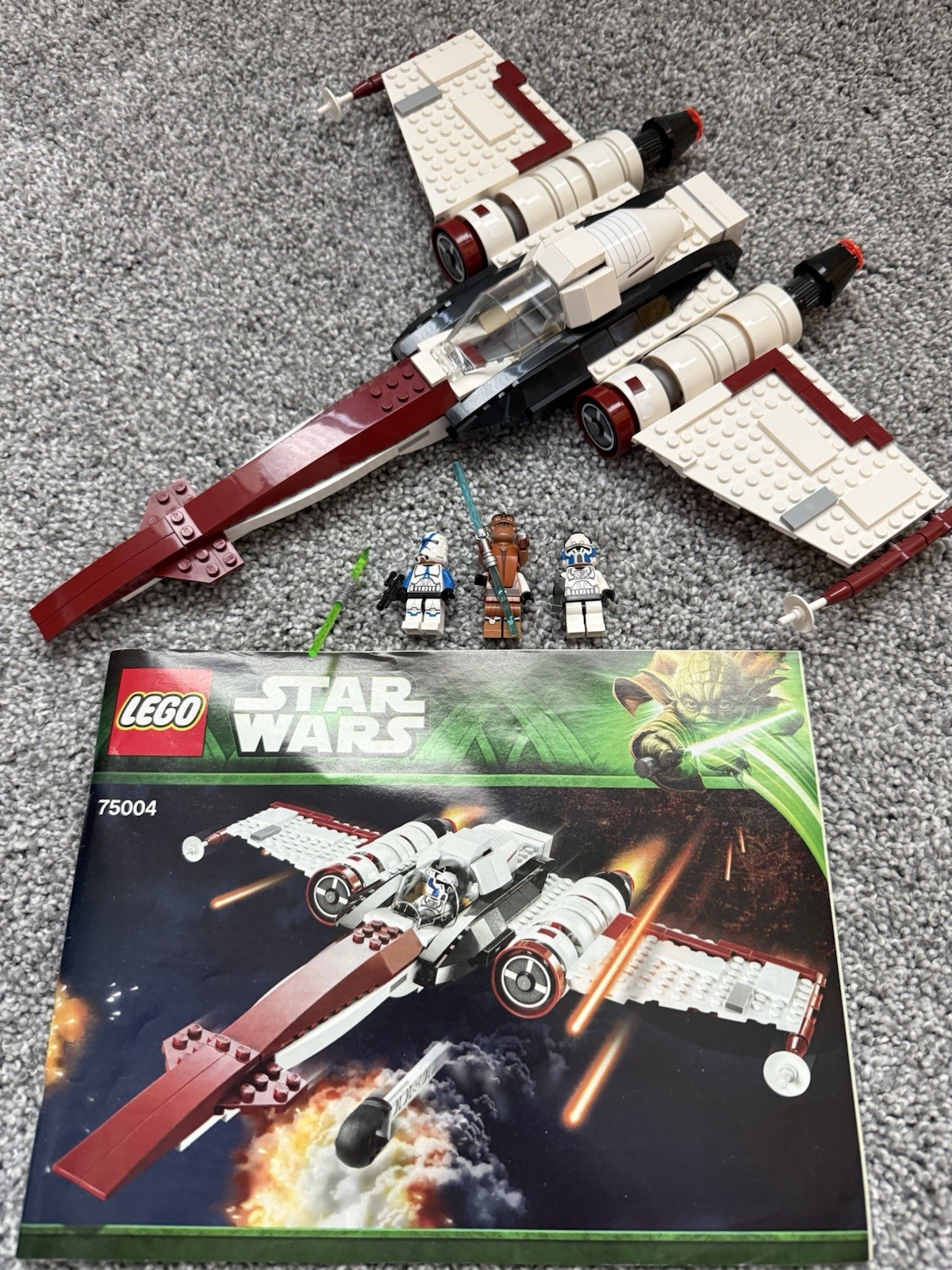 LEGO Star Wars 75004 Z-95 Headhunter With Minifigures And Instructions Retired