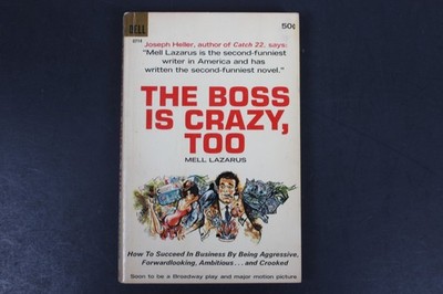 The Boss Is Crazy, Too Mell Lazarus 1964 First Dell Printing Humor Dell