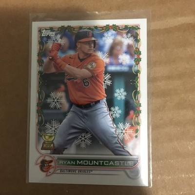 2022 Topps Holiday Ryan Mountcastle All-Star Rookie Cup #HW45 Baltimore Orioles