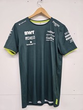 Aston Martin Cognizant F1 Team T Shirt British Racing Green Mens Size S 2021