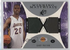 2003-04 SPx Winning Materials Gary Payton #WM8 HOF