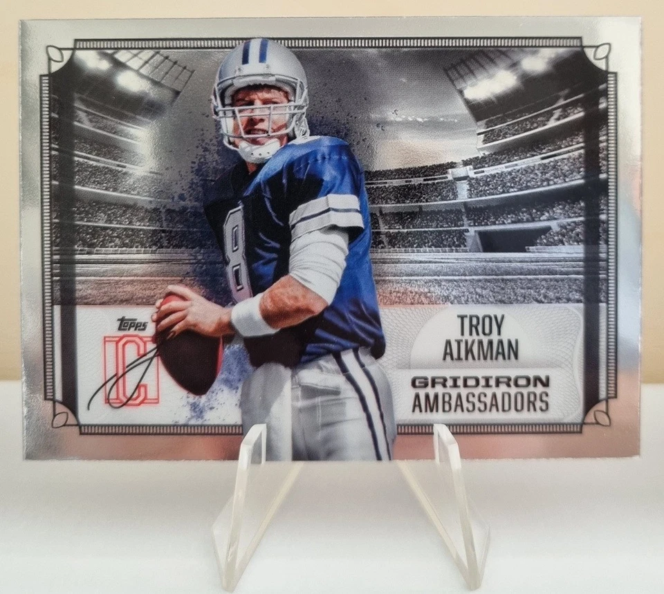2024 Topps Signature Class Football Gridiron Ambassadors #GA-25 Troy Aikman - Bild 1 von 1