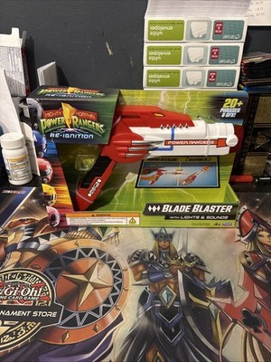 Power Rangers Mighty Morphin Re-Ignition Blade Blaster [Lights & Sounds] New
