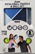 Franklin Sports - Pickleball Paddle  Ball Set - 2 Player Starter Kit