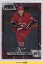 2023-24 O-Pee-Chee Platinum Matte Pink Michael Bunting #16 READ 1hs5