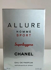 CHANEL Allure Homme Sport SUPERLEGGERA EDP Limited 3.4oz/100ml NEW !!