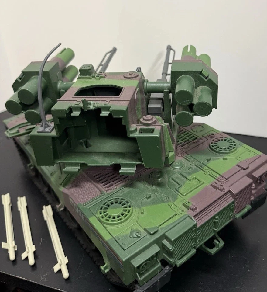 Figura de acción GI Joe Sgt Slaughter Marauders 1989 ecualizador tanque ARAH 3,75 parte Foto 4 de 4