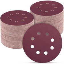 POTUINOM 100 PCS 5 Inch Sanding Discs 1200 Grit, Round Hook and Loop Sandpape... 0.26 per gallon