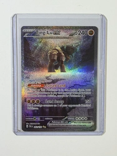 Ting-Lu EX Paldea Evolved Special Illustration Rare Pokemon Card 263/193 Sir 🔥