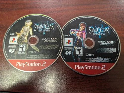 Star Ocean Till the End of Time (PlayStation 2 PS2) NO TRACKING - DISC ONLY 4535