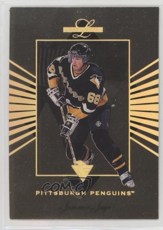 1994-95 Leaf Limited Gold 232/2500 Jaromir Jagr #6 14d6