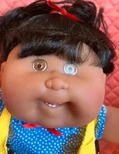 🧸Mignonne petite fille cabbage patch kids métisse child My girl child