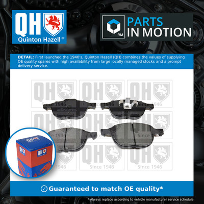 Brake Pads Set fits FORD GRAND C-MAX TDCi Front 10 to 19 QH 1223682 1321517 New