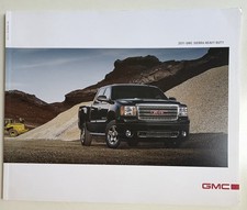 Brochure de vente originale GMC Sierra Heavy Duty Truck 2011 2500HD 3500HD Denali