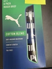 Boys 6pk Of Boxer Briefs, Trunks By puma, Cotton blend, Free Post