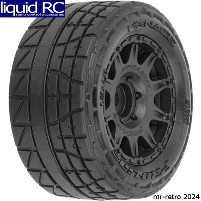 #ad Pro Line 1028710 1 18 Menace F R Street Tires MTD 12mm Black Raid 4 : Granite $32.99