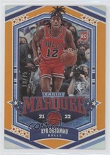 2021 Panini Chronicles Marquee 75th Anniversary 13/75 Ayo Dosunmu Rookie RC 1j2