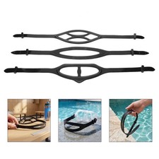 12 pcs Silicone Diving Mask Strap Replacement - Flexible Scuba Snorkeling