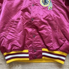 Vintage Washington Redskins Pro Line Starter Satin Bomber Jacket Men's Xl NFL
