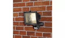Argos Home 400W Black Floodlight & PIR