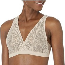 NWT DKNY DK7596 Women's Pure Lace Bralette Bra