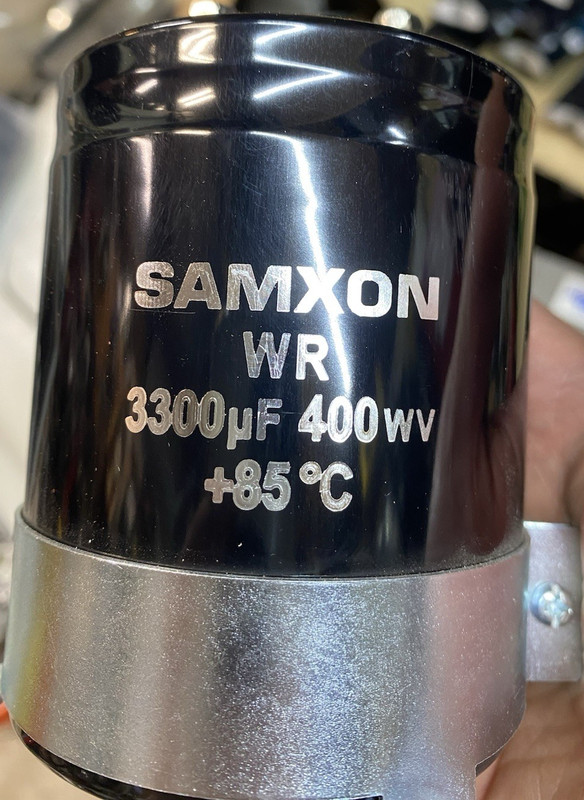 Samxon WR 3300µF 400V 85°C Aluminum Electrolytic Capacitor