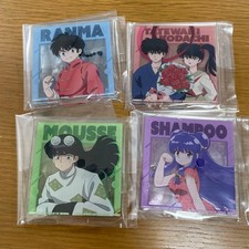 Ranma 1/2 Ichiban Kuji H Prize Acrylic Stand Set of 4