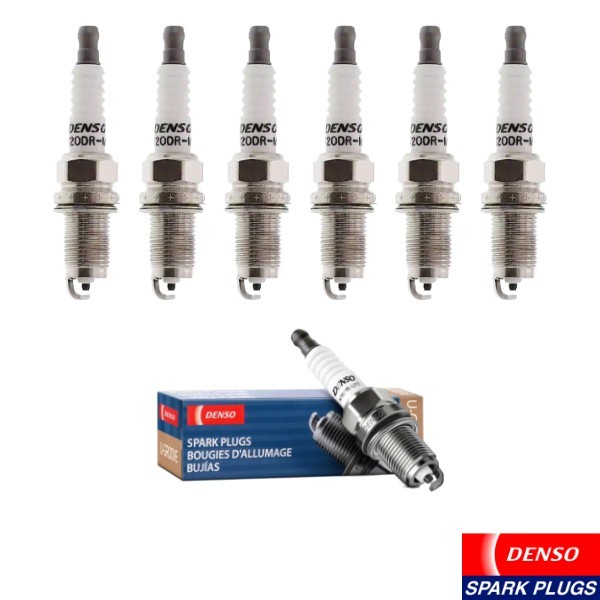 New Set of 6 DENSO U-Groove Spark Plug for Acura MDX RL TL/ Honda ACCord V6