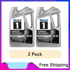 (2 pack) Mobil 1 FS European Car Formula Full Synthetic Motor Oil 5W-40, 5 Quart 43.19 per gallon