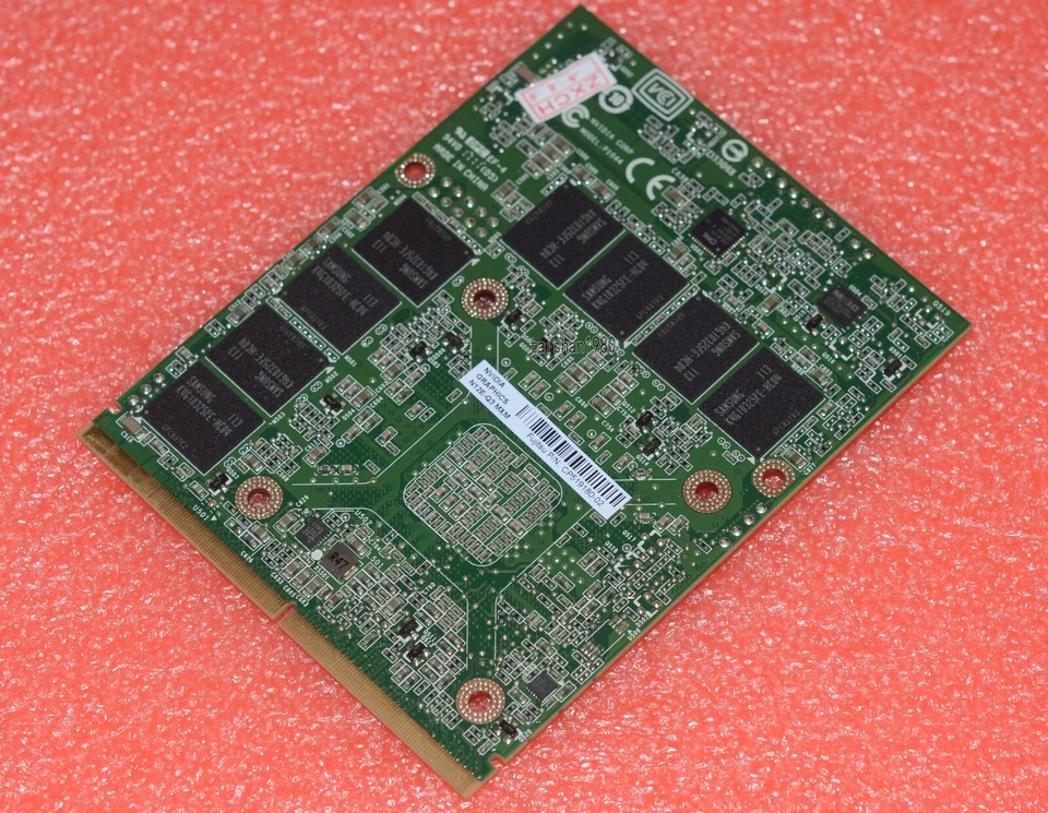 HP NVIDIA QUADRO 4000M 2GB  LAPTOP GRAPHICS VIDEO CARD DR11K HGXY3 N12E-Q3-A1 - Image 3 of 3