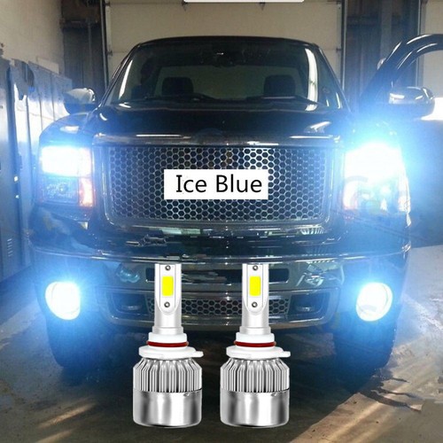 9006 HB4 LED Headlight Bulbs 8000K Low Beam Lights Super Bright Ice Blue - 第 7/12 張圖片