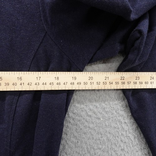 CAbi Strick Trenchcoat Jacke Medium Navy Blau Damen Gürtel Zweireiher - Bild 6 von 11