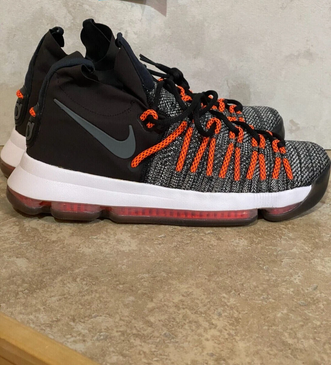 Las mejores ofertas en Nike KD 9 Elite Dark Grey Hyper Orange | eBay