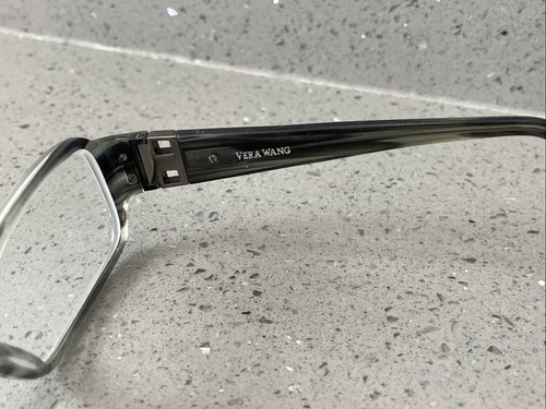 Montatura occhiali da vista Vera Wang V164 SG SOLO 50-16-135 full rim grigio verde quadrato - Foto 5 di 14