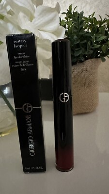 Giorgio Armani Ecstasy Lacquer Excess Lipcolor Shine 6 ml 0.20 oz (400) New