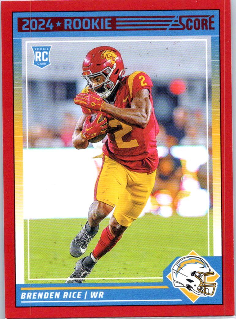2024 Score #364 Brenden Rice Red
