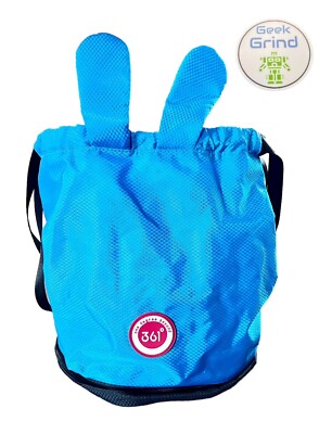 361 Degree Beyond Scuba Blue Cinch Backpack For Sneakers/Gear