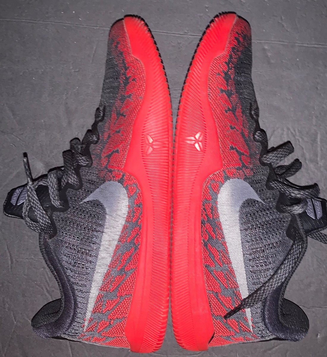 Nike Kobe Mamba Rage Premium Red Black Sz 8 Mens Excellent Nike Kobe Mamba Rage Premium Red Black Sz 8 Mens Excellent