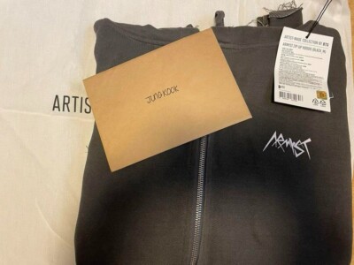 ジャケット・アウター [JUNG KOOK] ARMYST ZIP-UP HOODY [BLACK] Bts Jungkook Armyst Zip-Up Hoody Hoodie Gukook M | eBay