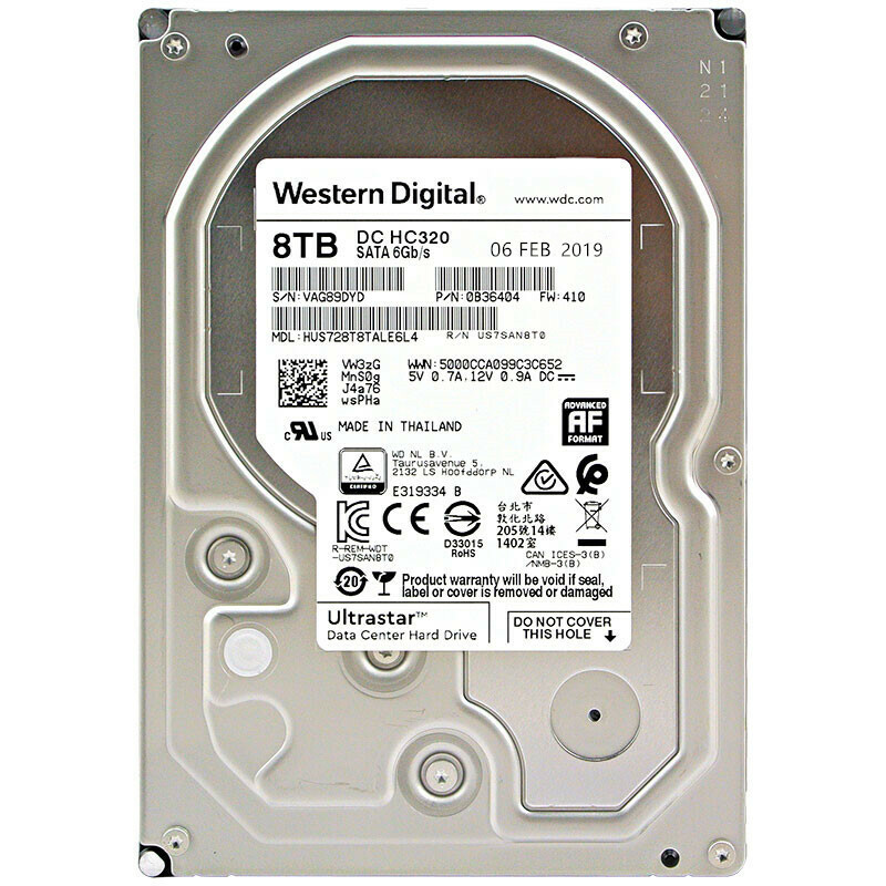 6TB HDD 3.5 HUS726T6TALE6L4 新品未開封 HGST HUS726T6TALE6L4 3.5