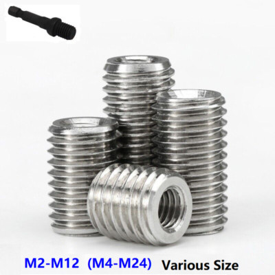 M2-M12 Thread Adapters Thread Reducer Fitting Converter Adapter THREADED INSERT