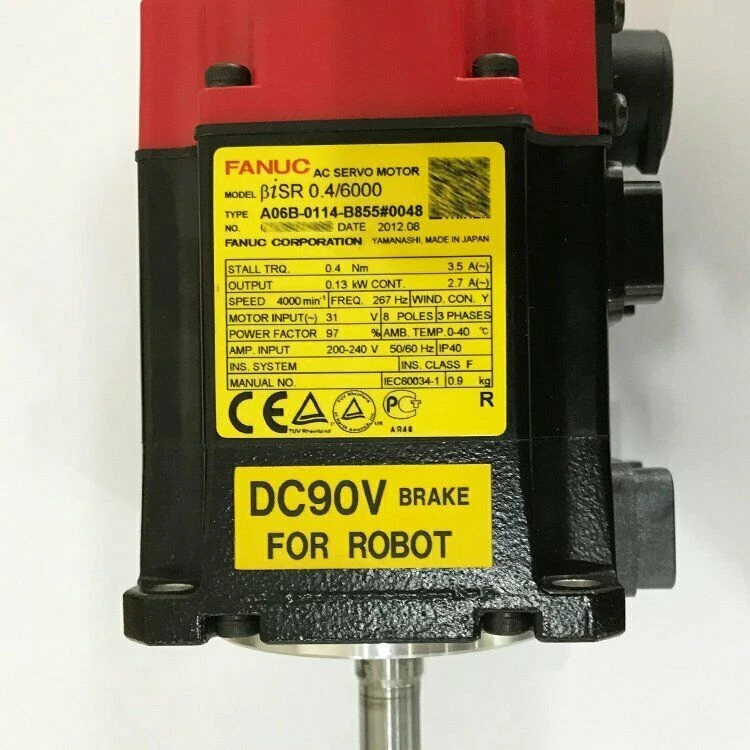 1PC New Fanuc A06B-0114-B855#0048 Servo Motor Fast Shipping