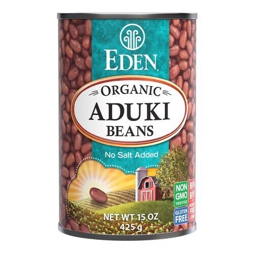 Bio Aduki Bohnen 15 Oz (12er-Kiste) von Eden Foods - Bild 1 von 1