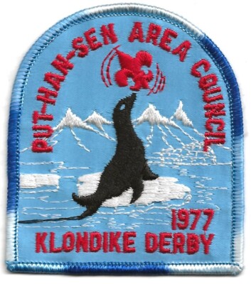 1977 Put-Han-Sen Council Klondike Derby Boy Scout BSA Patch Camp