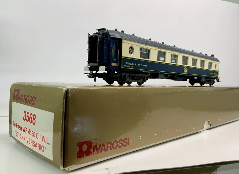 Carrozza Pullman CIWL Rivarossi Art. 3568 50º Anniversario HO scatola originale - Immagine 2 di 4
