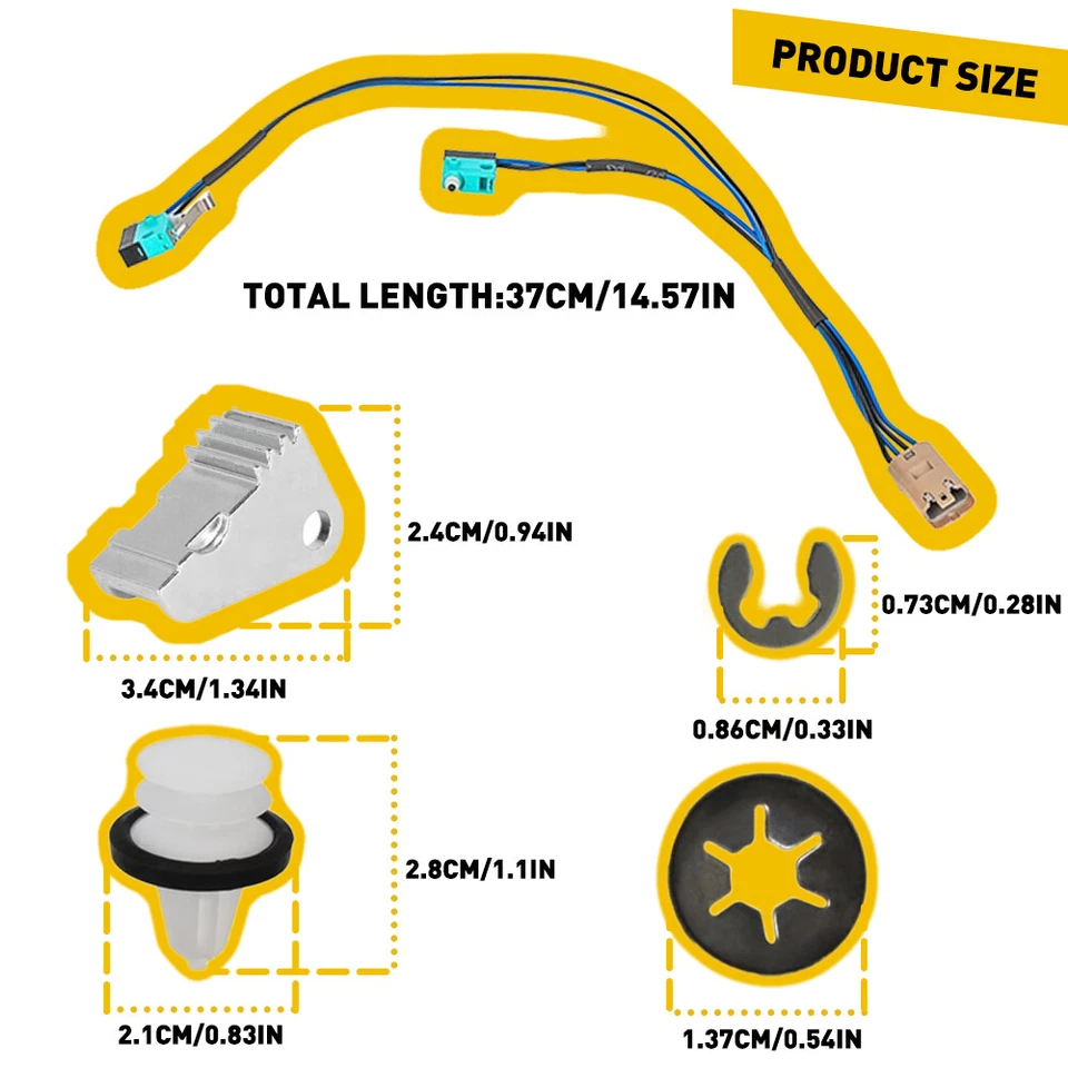 Kit de reparación de arnés interruptor manija puerta Tesla Modelo S 2012 2013 2014 2015-17 Foto 3 de 4