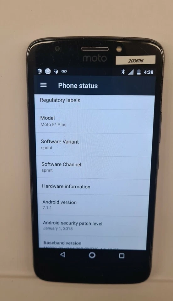Smartphone Android Motorola Moto E4 Plus XT1776 cinza 16GB (Sprint) 4G LTE - Imagem 2 de 4